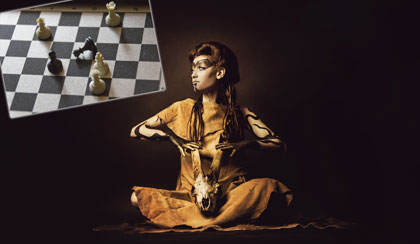 Schach-Göttin