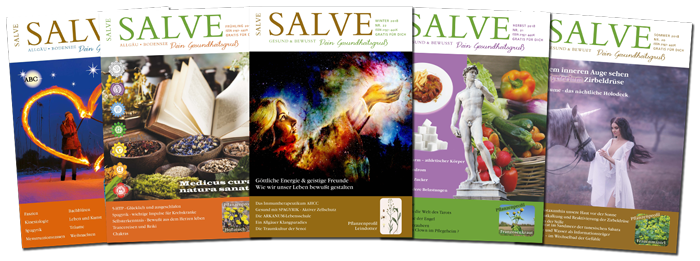 Die Zeitschrift SALVE - Dein Gesundheitsgruß